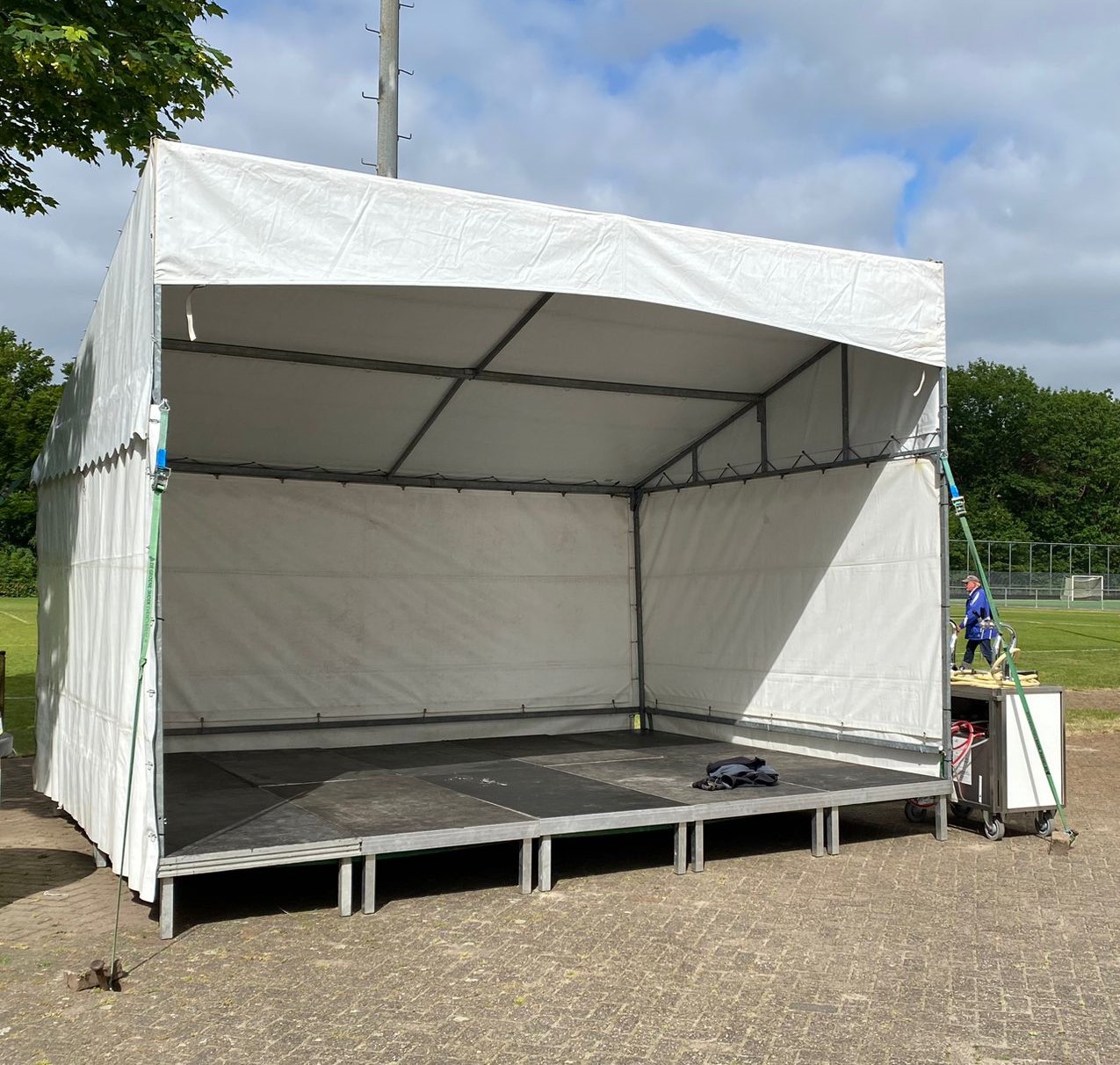 Podiumtent 4x5m