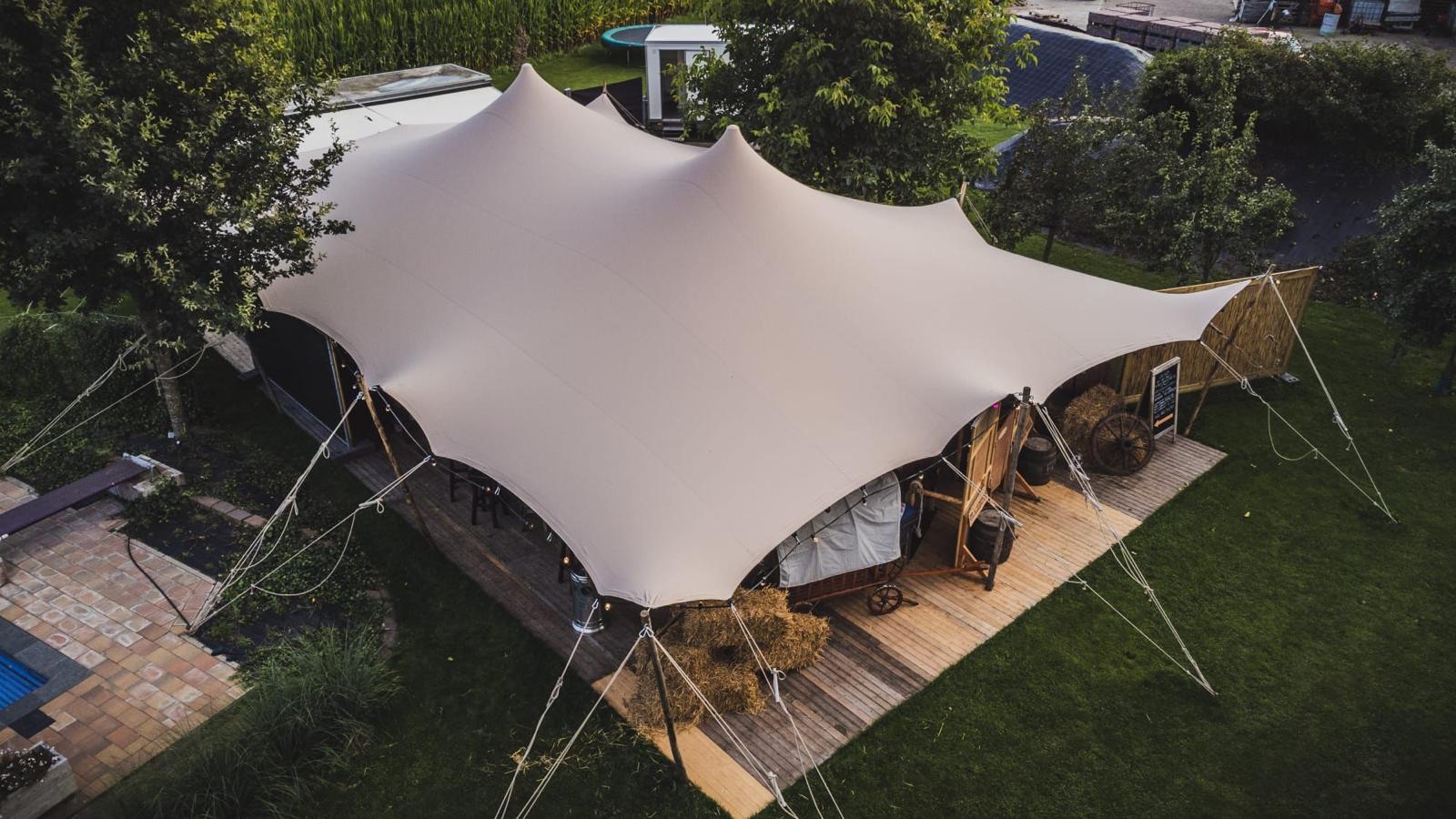 Stretchtent 10x15m