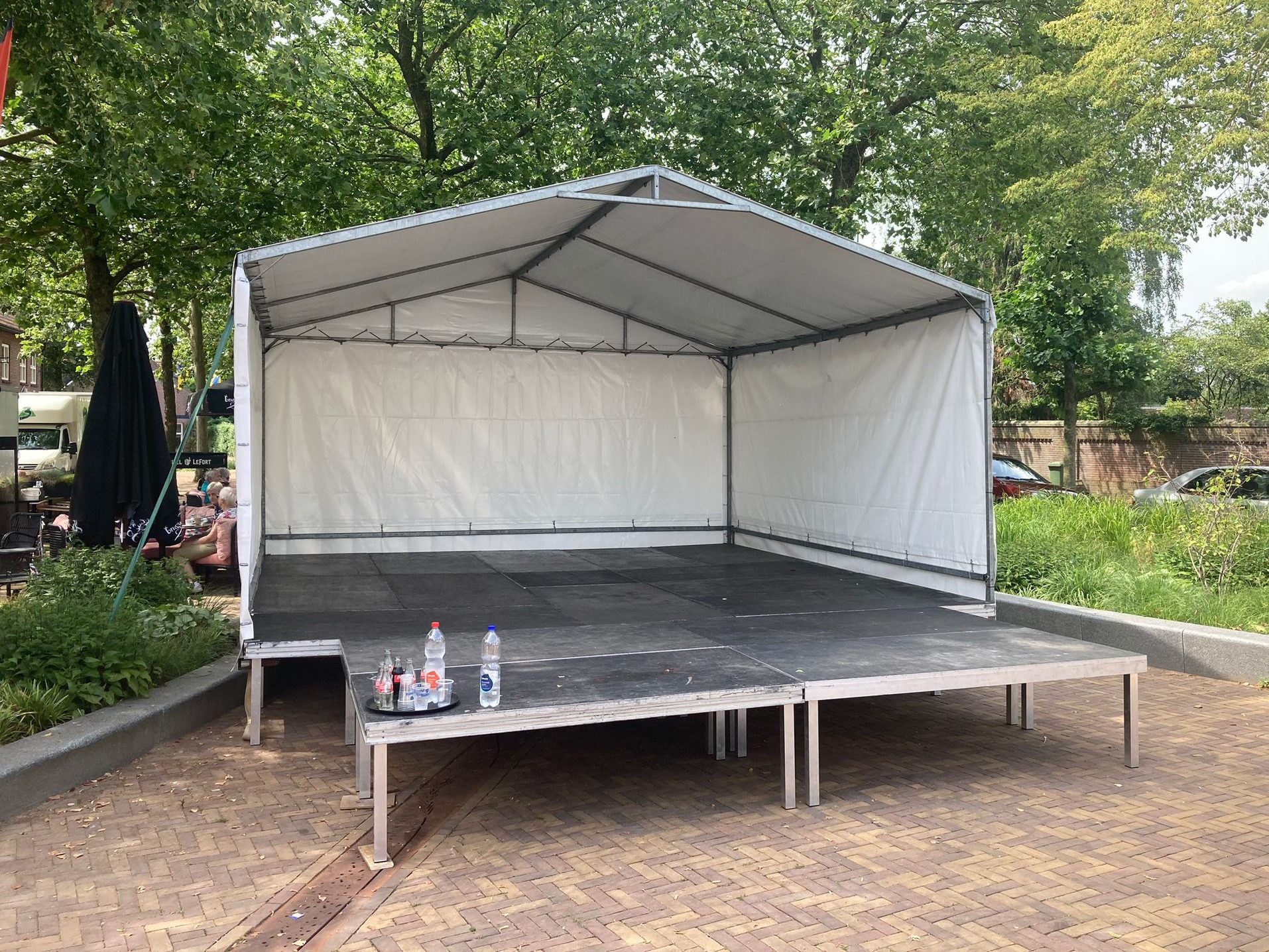 Podiumtent 5x5m