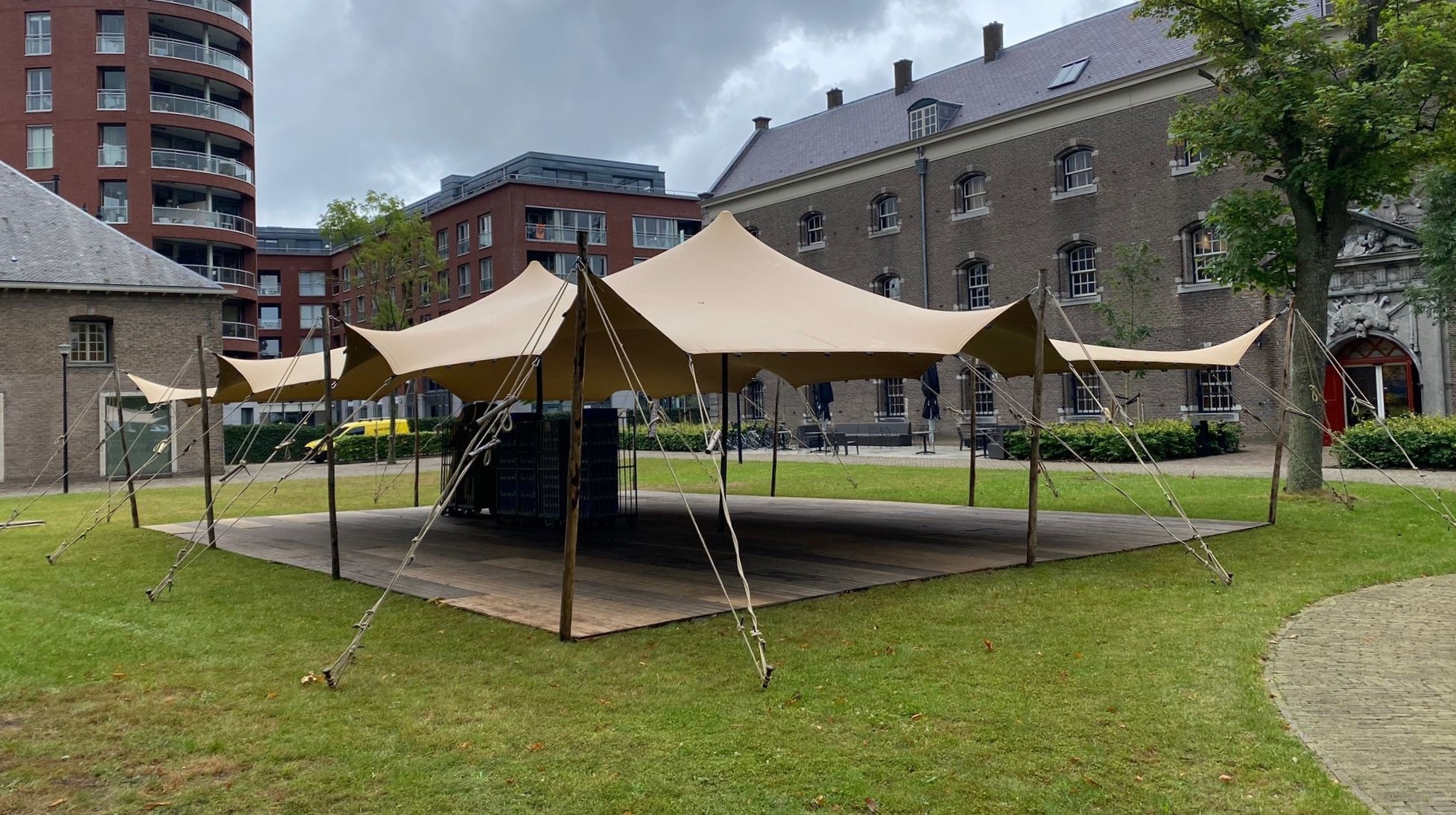 Stretchtent 10x15m