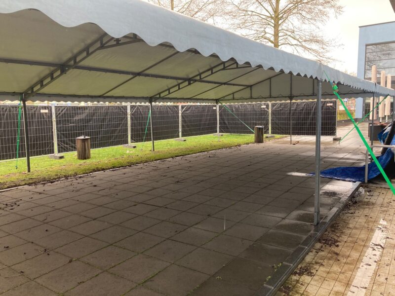 Werktent spantbreedte 8m (op aanvraag)